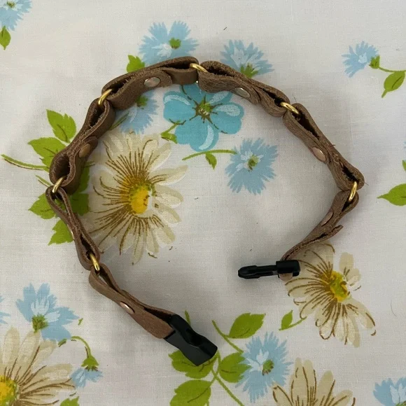 Handmade Genuine Leather Dog Collar - Picture 5 of 5